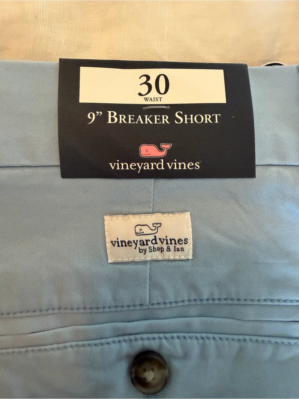 Vineyard Vines Sky Blue 9" Breaker Bermuda Shorts